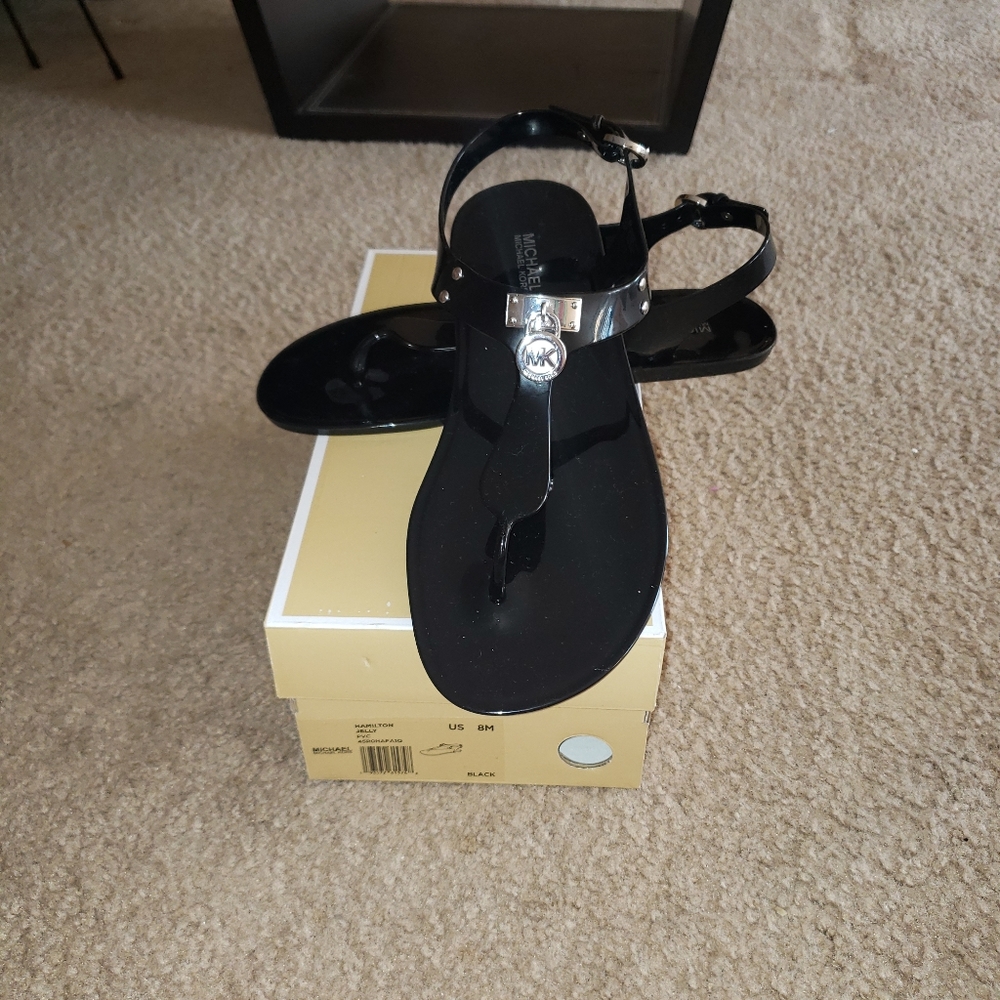 Michael Kors jelly thong sandal